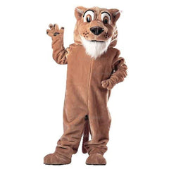 FurryWu Power Corby Cougar Mascot Costumes Carnival Party Cosplay Suit