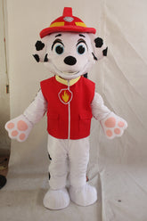 READY TO SHIP FROM LOS ANGELES Affordable Paw Patrol Marshall Mascot Costumes Carnival Party Cosplay Suit