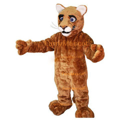 FurryWu American Mountain Lion Cougar Mascot Costumes Carnival Party Cosplay Suit