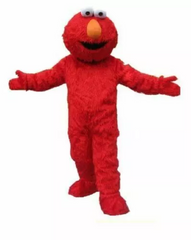 READY TO SHIP FROM LOS ANGELES Adult Sesame Street Elmo Costume Mascot Costumes Carnival Party Cosplay Suit