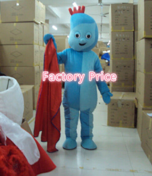 In the night garden Iggle piggle Igglepiggle Mascot Costumes Party Suit