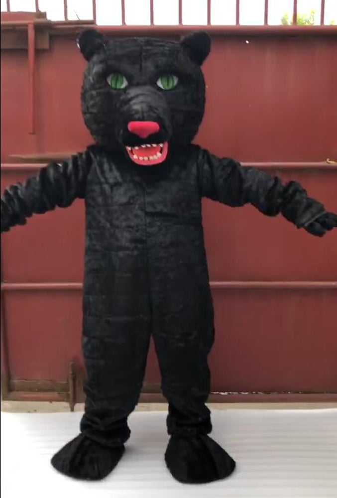 Affordable Black Panther Mascot Costumes Carnival Party Cosplay Suit