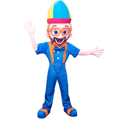 Boy Blip Bli-ppi Farmer Mascot Costumes Carnival Party Cosplay Suit