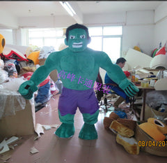 Green Monster Hulks Hulk Mascot Costumes Carnival Party Cosplay Suit