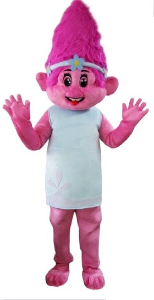 Affordable Poppy Trolls Princess Parade Mascot Costumes Party Suit