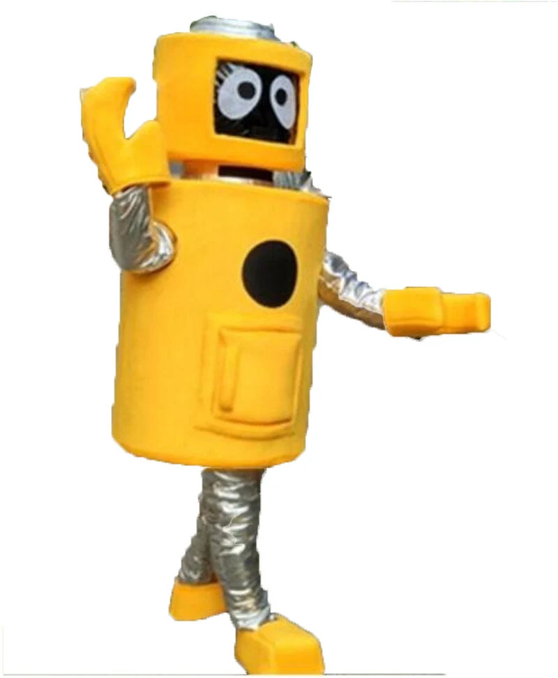 Yo Gabba Gabba Robot Mascot Costumes Carnival Party Cosplay Suit