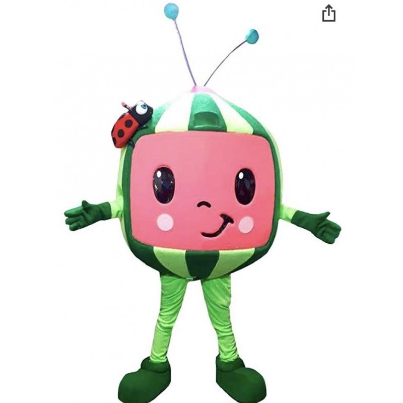 Cocomelon Watermelon Mascot Costumes Carnival Party Cosplay Suit